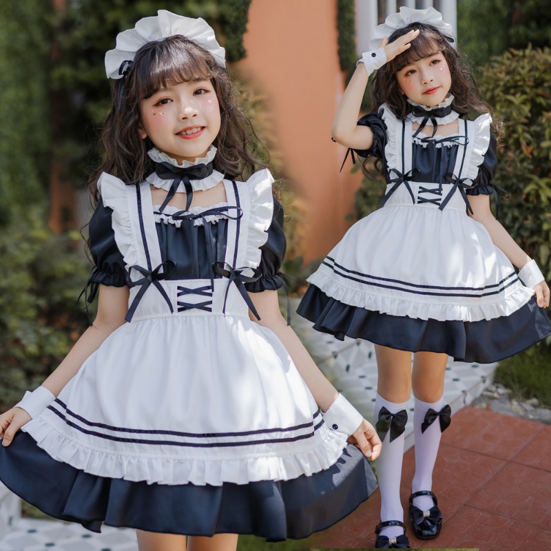 Cosplay Prop Bow - Fantasia de Cosplay Japonesa, Vestido Preto
