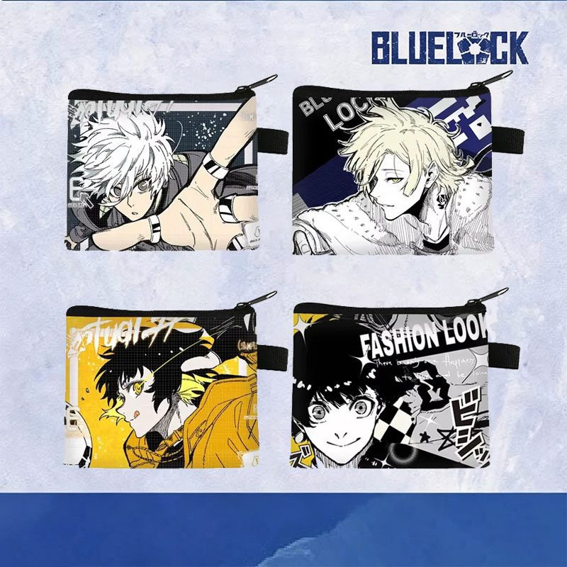 Cosplay Prop Blueprints - Carteira Portátil Hot Anime Blue Lock