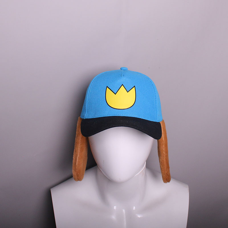 Cosplay Prop Blueprints - Chapéu de cachorro detetive azul, com
