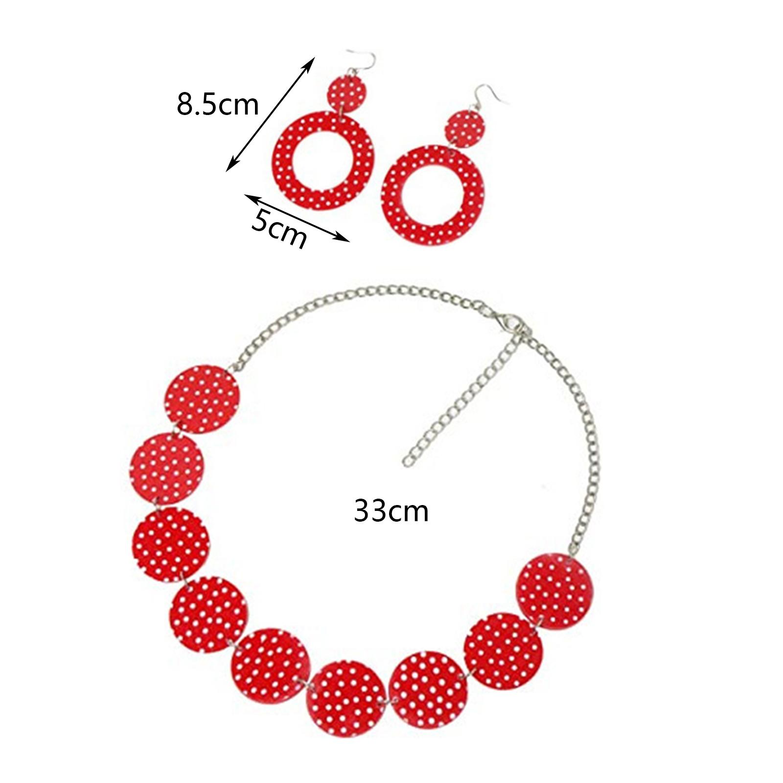 Magnetic Clasp Cosplay - Conjunto de brincos e colar com