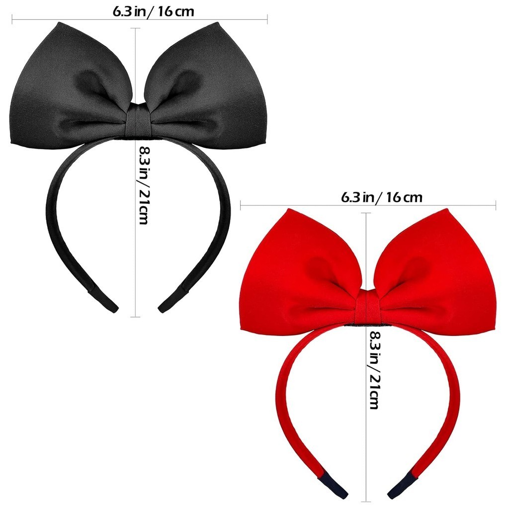 Bonito meninas vermelho grande - Cosplay Prop Bow avaliação e preço