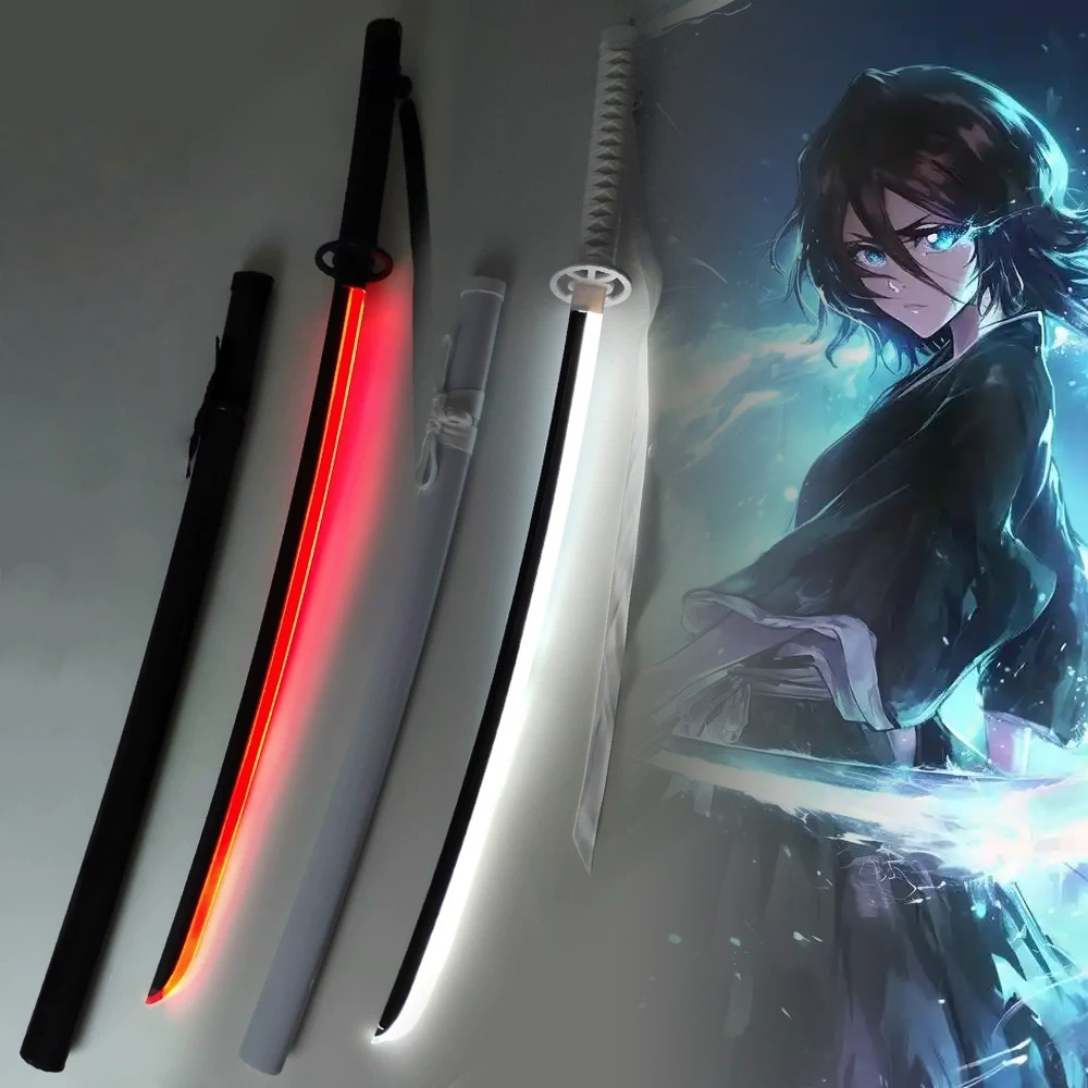 40 polegada brilho lixívia kat - Cosplay Prop Katana avaliação e preço
