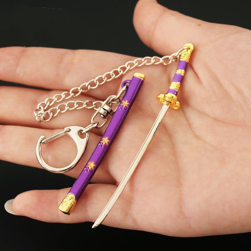 12cm enma katana chaveiro um r - Cosplay Prop Katana avaliação e preço