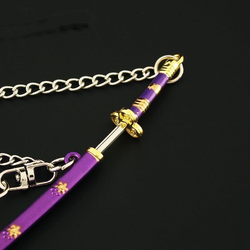 12cm enma katana chaveiro um r - Cosplay Prop Katana avaliação e preço