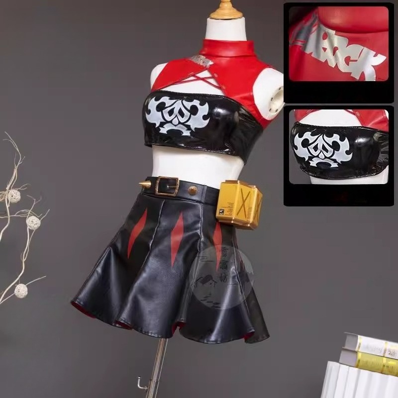 Jogo zenless zona zero burnice - Burnice Cosplay Prop avaliação e preço