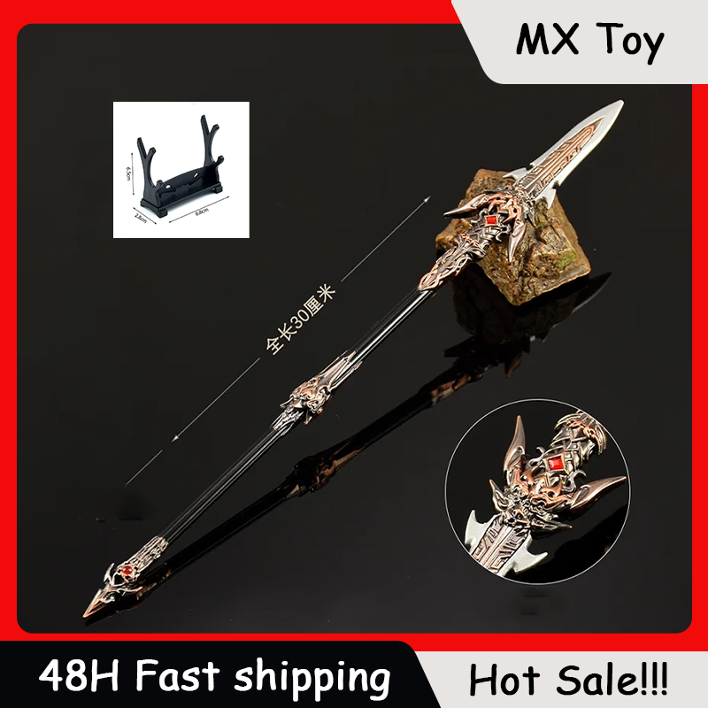 30cm naraka figura jogo brinqu - Cosplay Prop Katana avaliação e preço