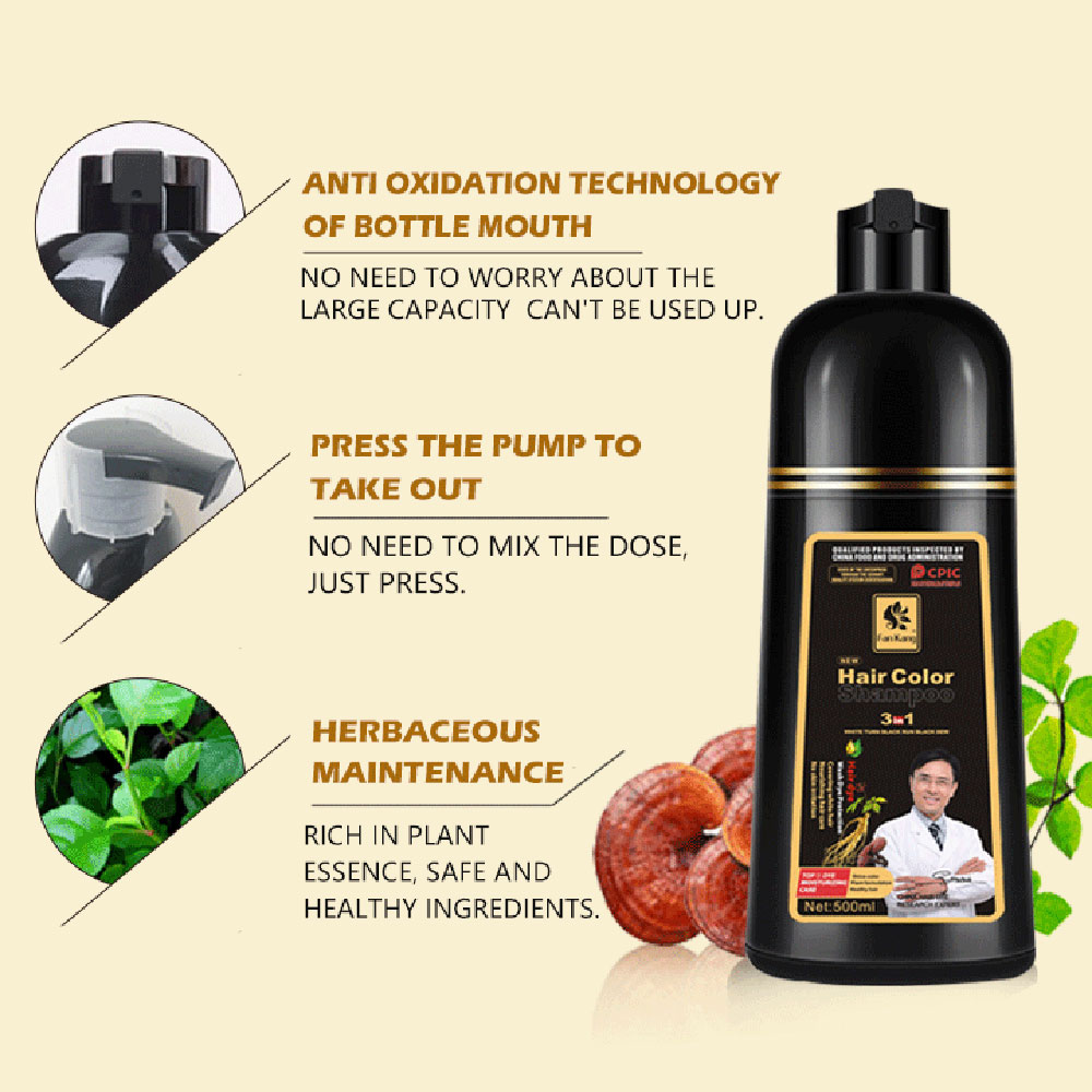 Shampoo de coloração instantân - Hair Spray Color avaliação e preço